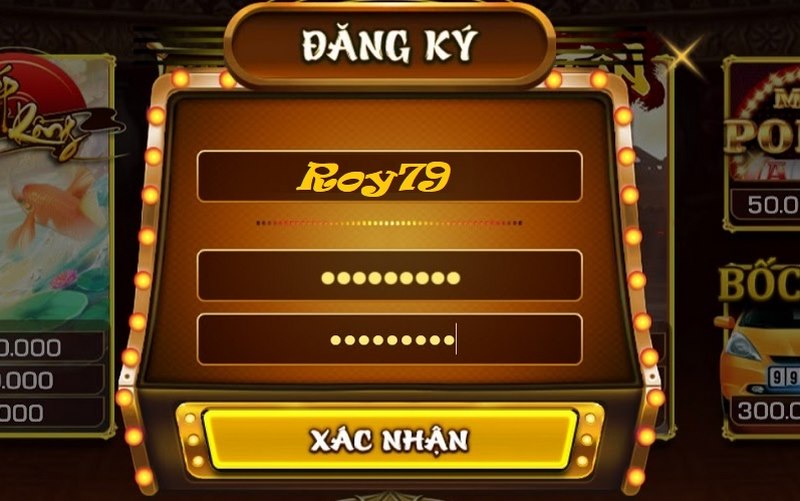 thông tin đăng ký roy79 