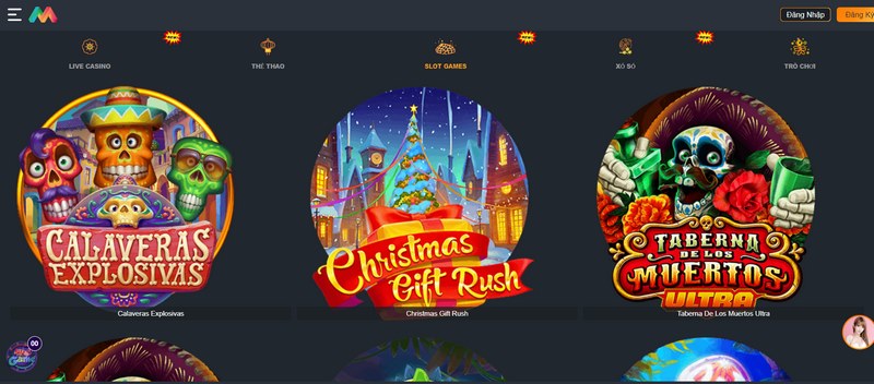 Kho game đa dạng giúp anh em thoải mái lựa chọn 