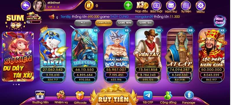 Liên tục nâng cấp, cập nhật kho game  