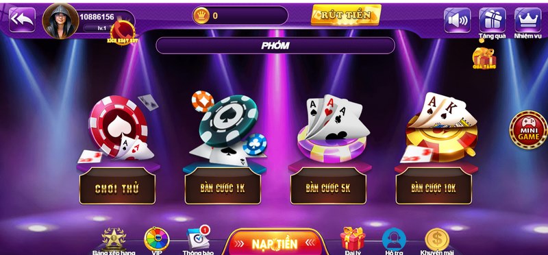 Chơi bài online kiếm tiền là sản phẩm hấp dẫn thu hút nhiều anh em 